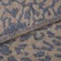 Preview: Feinstrick Strickstoff Jacquard Leo silbergrau beige